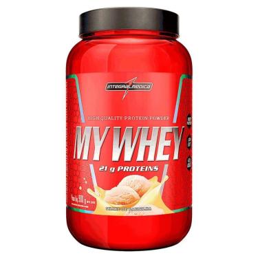 Imagem de Whey Protein Integralmedica My Whey 900g Pote Baunilha