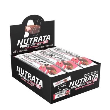 Imagem de Proto Bar Sabor Sensations Morango 9 Unidades de 70g Nutrata-Unissex