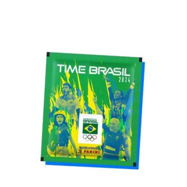 Imagem de 50 Figurinhas Comite Olimpico Do Brasil 2024 = 10 Envelopes - Panini