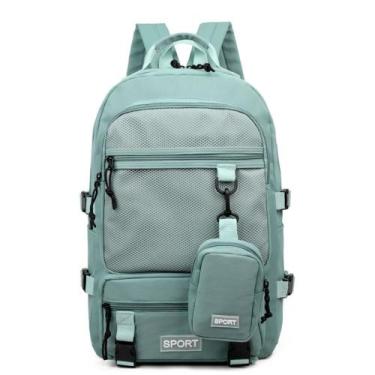 Imagem de Mochila Amerika Pocket 23L Oxford Notebook 15.6 Bag Multiuso Trabalho 