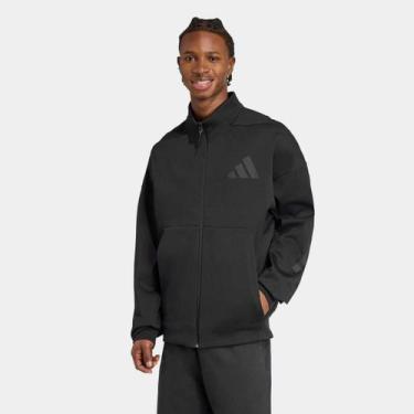 Imagem de Moletom Adidas ZNE Masculino, Preto, G