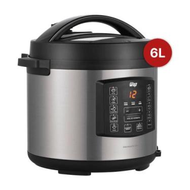 Imagem de Panela de Pressão Elétrica Wap Prosdocimo Wppe1 - 220v, Inox, Preto, 2