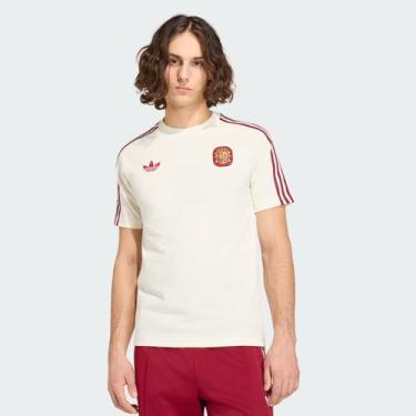 Imagem de Camiseta Adidas Espanha Originals Off White, EEG