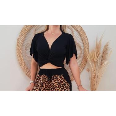 Imagem de Blusa de manga - Fashion, Preto, 40