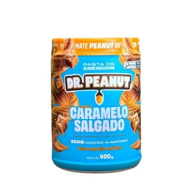 Imagem de Dr. Peanut Pasta de Amendoim 400g Sabor:Buenissímo, Caramelo Salgado