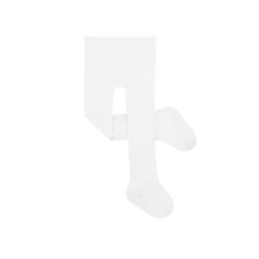 Imagem de Meia calça bebê algodão Pimpolho ref 9508, P4, Branco