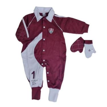 Imagem de Macacão Bebê Goleiro Fluminense Longo Oficial - Rêve D'Or, M