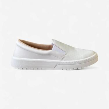Imagem de Tênis Feminino Moleca Slip On 5791.118, 35, Branco