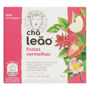 Imagem de Chá Leão frutas vermelhas em sachê