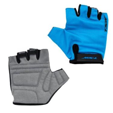 Imagem de Luva para ciclismo meio dedo curto TSW Combat mod. 01, Azul, G