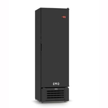 Imagem de Cervejeira Refrimate VCC400S 400L Porta Cega Preta Expositora Comercial 220V