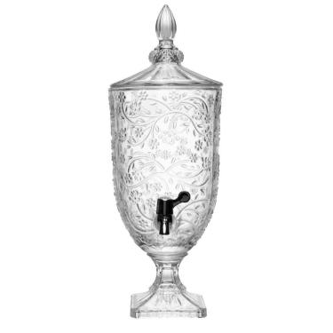 Imagem de Suqueira Daisy 4,5L Cristal Ecológico para Água Sucos Chás e Drinks com Design Floral Wolff
