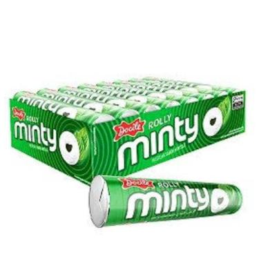 Imagem de Pastilha Rolly Mint Hortelã com 12 unidades 348 g - Docile