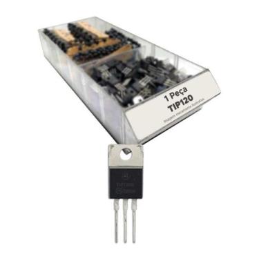 Imagem de 10x Transistor Darlington TIP120 TO-220 Robótica E Projetos - CHIPSCE