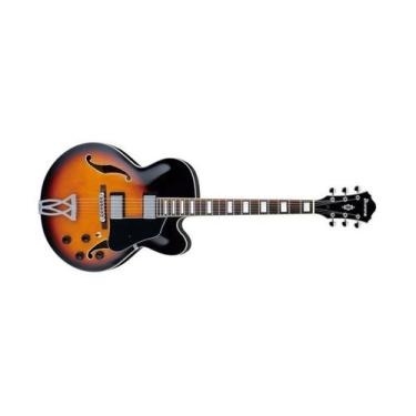 Imagem de Guitarra ibanez semi acustica af 75 bs brown sunburst
