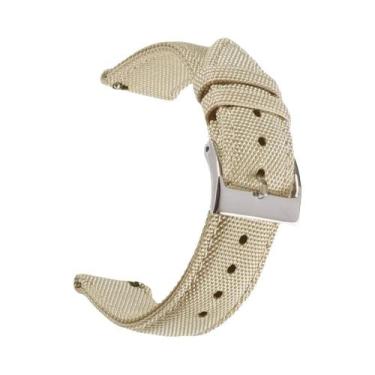 Imagem de Pulseira De Relógio De Nylon À Prova d'Água Com Liberação Rápida 18mm-