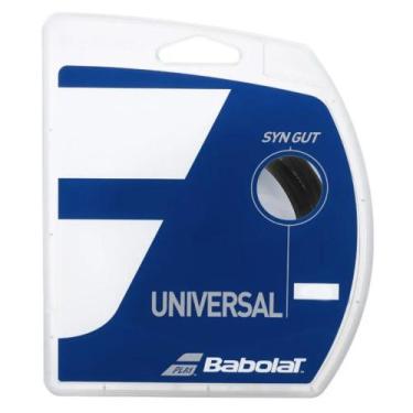 Imagem de Corda Babolat Synthetic Gut Preta Set Individual, 1.30mm