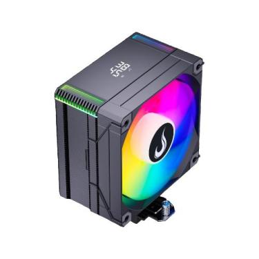 Imagem de Cooler para Processador Rise Mode Temp 6 Pro Black AMD e Intel 120mm P