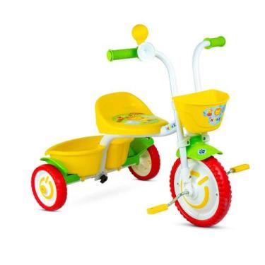 Imagem de Triciclo Infantil - Aro 5 - Kids 5 - Colorido - Nathor