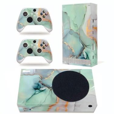 Imagem de Adesivo Skin CXWITHY para Console Xbox Series S e Controle Verde