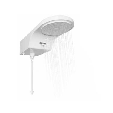 Imagem de Chuveiro Ducha Eletrônico Fit Pro Branco 220V 6800W Zagonel