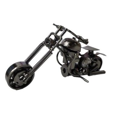 Imagem de Enfeite Mesa decorativo Metal Moto Chopper Harley sortidos Cor:Mod 1 -