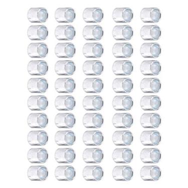 Imagem de Fancyes Conjunto de 50 peças de espaçadores de rolamento de patine/skate de liga de qualidade de 10 mm duráveis