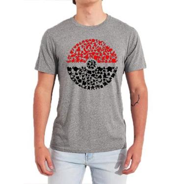 Camiseta Basica Algodão Pokebola Anime Pokemon Gengar Roxo em Promoção na  Americanas