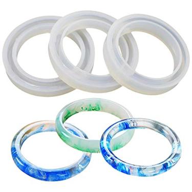 Imagem de Funshowcase Bracelete sortido com molde de resina de silicone, 3 formas no conjunto
