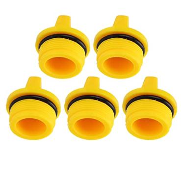 Imagem de Haowecib Tampas de enchimento de óleo de motor, 6G8-15363-00, 5 peças para motor externo de 4 tempos