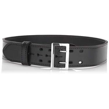 Imagem de Safariland 875 Duty Belt Edge Stitch, preto liso, fivela cromada, tamanho 36