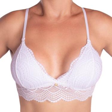 Imagem de Sutiã cropped bojo removível com renda Nayane Rodrigues 