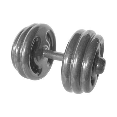 Imagem de Dumbbell Emborrachado Treinamento Funcional Academia 30Kg