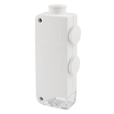 Imagem de Kit de acessórios para microscópio Lupa para microscópio LED 160-200X Ajustamento Total Faixa 80 mm Microscópio Slides