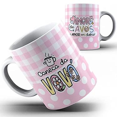 Imagem de Caneca xicara da vovó amor em dobro