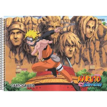 Imagem de Caderno Desenho Universitário Capa Dura Naruto 60 Folhas 5Un