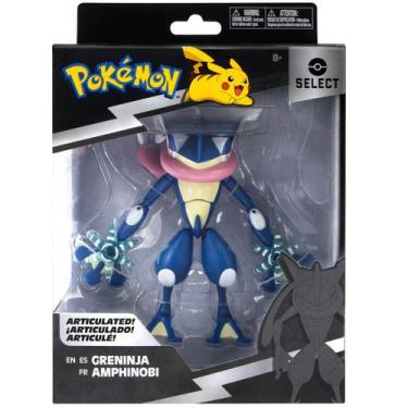 Imagem de Pokemon - Figura Articulada De 15cm - Greninja - Sunny Brinquedos
