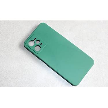 Imagem de Capa Silicone Premium para Novo REALME C35 ou V25 - Verde Militar