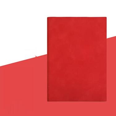 Imagem de Caderno Papelaria Livro Escritório Caderno de Negócios Manual Nostálgico RetroA5 A6 B5,vermelho,A5