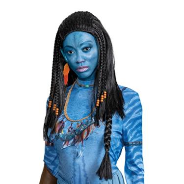 Imagem de Peruca Neytiri Deluxe, acessório oficial de fantasia de Halloween do Avatar da Disney, tamanho adulto, Neytiri, One Size Adult