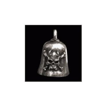 Imagem de Pingente de boa sorte para motociclista Harley da Devil Skull Gremlin Bell