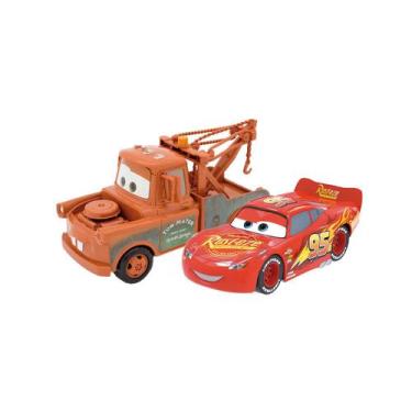 Carrinho - Relampago Mcqueen Mate - Corrida Friccao etilux na