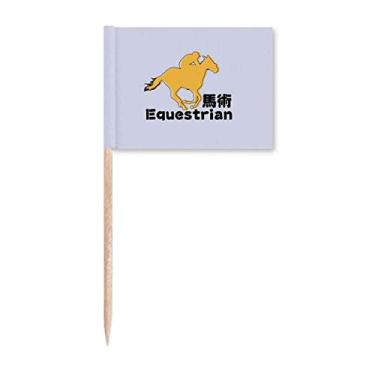 Imagem de Marcadores de palito de dente com probabilidade de votação para decoração de festa