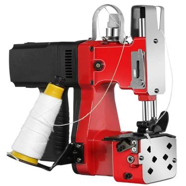 Imagem de Mini Máquina De Fechamento De Saco, Máquina De Costura Elétrica Portátil 190w, Máquina De Embalagem Automática Para Selagem De Saco Tecido Para Indústria Química Têxtil Doméstica,Red