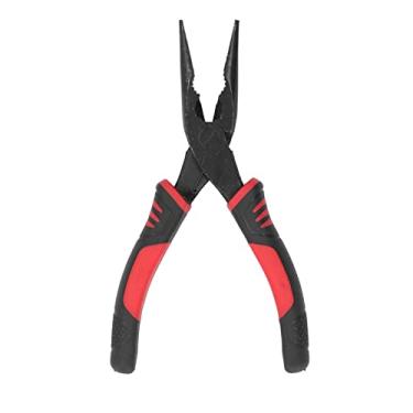 Imagem de Alicate de Ponta Longa Antiderrapante Emborrachado de Mão de Aço de Alto Carbono Com Ponta de Agulha Alicate de Arame Economizador de Mão de Obra