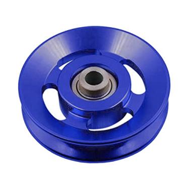 Imagem de Deevoka Roda de Rolamento de Liga de Alumínio Universal Equipamento para Academia, Azul, 88mm