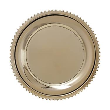 Imagem de SOUSPLAT DE PLÁSTICO BALLS DOURADO 33cm