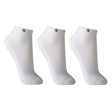 Imagem de Meia adulto sport kit, calcanhar verdadeiro, cano curto, unisex,sortido,P