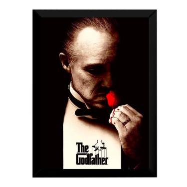 Imagem de Quadro Filme O Poderoso Chefão Arte Poster Moldurado
