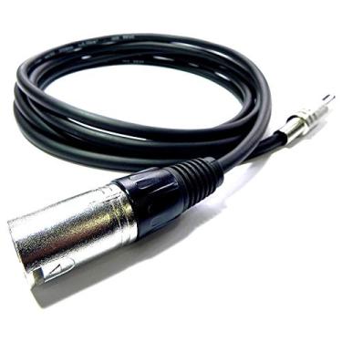 Imagem de Cabo de Áudio Profissional Canon XLR Macho P10 Mono Blindado 4 Metros *